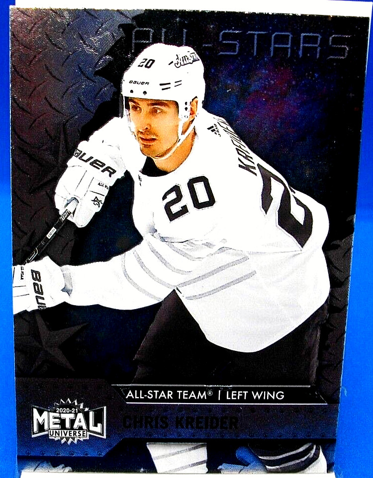 **LIQUIDATION** 2020-21/20-21 UD METAL UNIVERSE AS CHRIS KREIDER ALL-STAR # 196