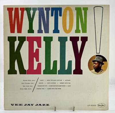 WYNTON KELLY レコード WYNTON KELLY! S/T 1961 LP VG+ Vinyl Record Mono Vee Jay Jazz Hard