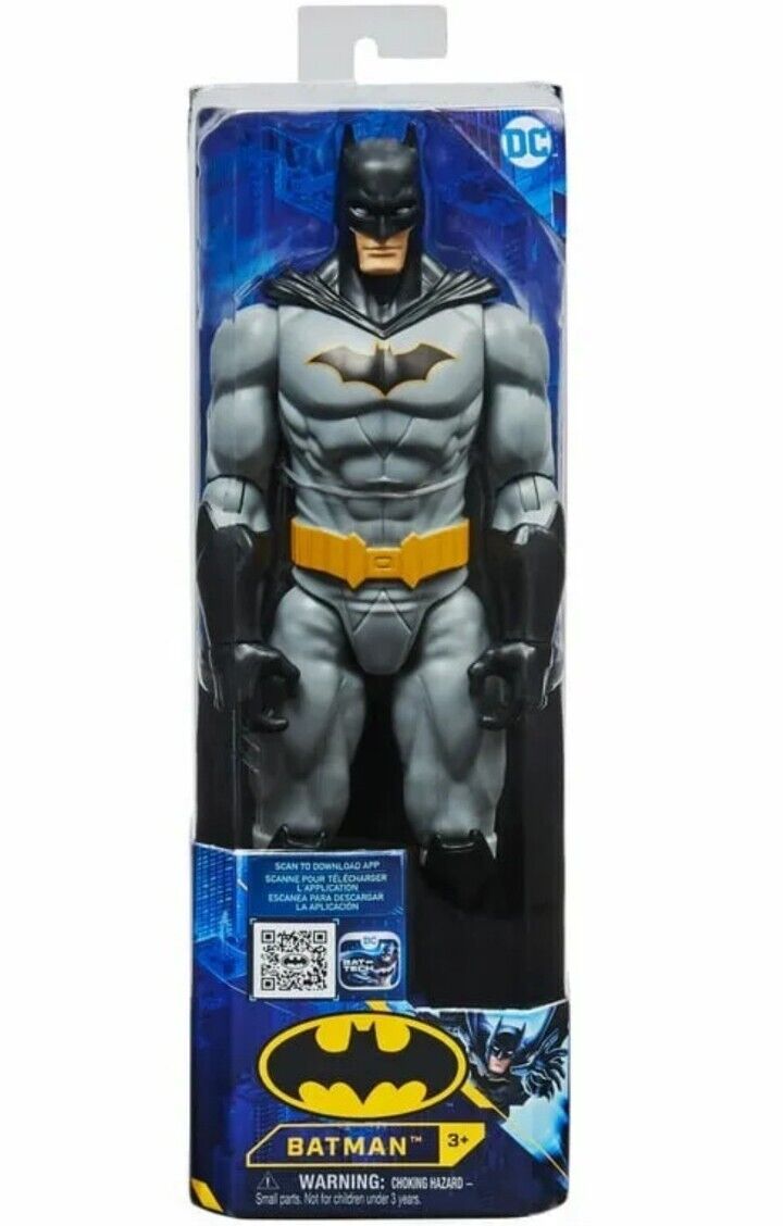 Batman 12-inch Rebirth Batman Action Figure, Kids Toys for Boys Aged 3 and  up 