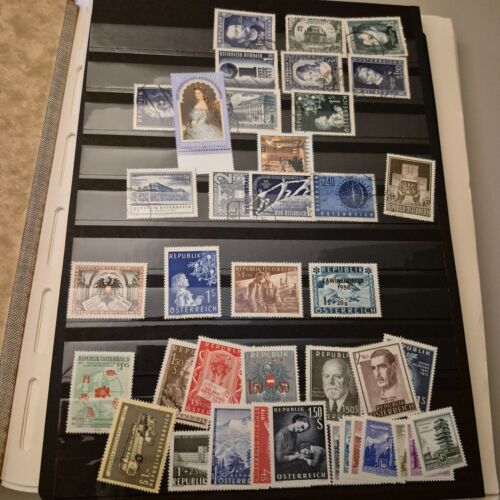 Austria Stamp Collection On 45+ Pages Mint/Used Mid-Period - Picture 2 of 12