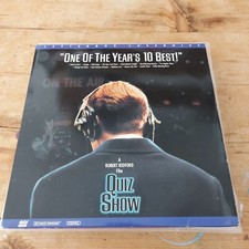 Quiz Show Laserdisc
