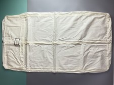 Gucci White Fabric Zippered Dust Cover Garment Bag 24"x43"
