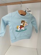 Tk maxx  Moschino Baby Blue Bear Jumper 