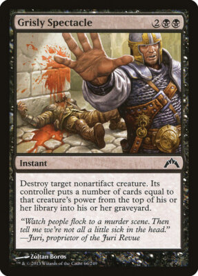 4x Grisly Spectacle - NM/LP - Return to Ravnica Block SPARROW MAGIC