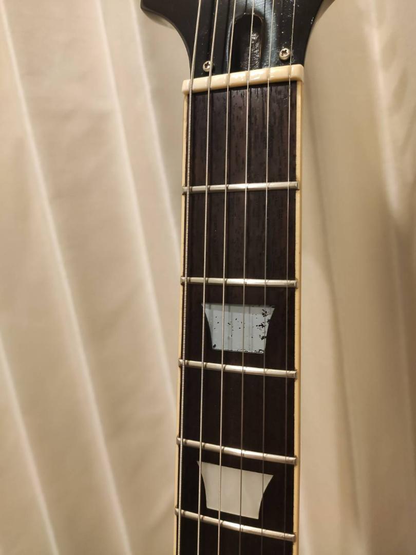 Samick Firebird 1988 Electric Guitar Black Used From Japan with