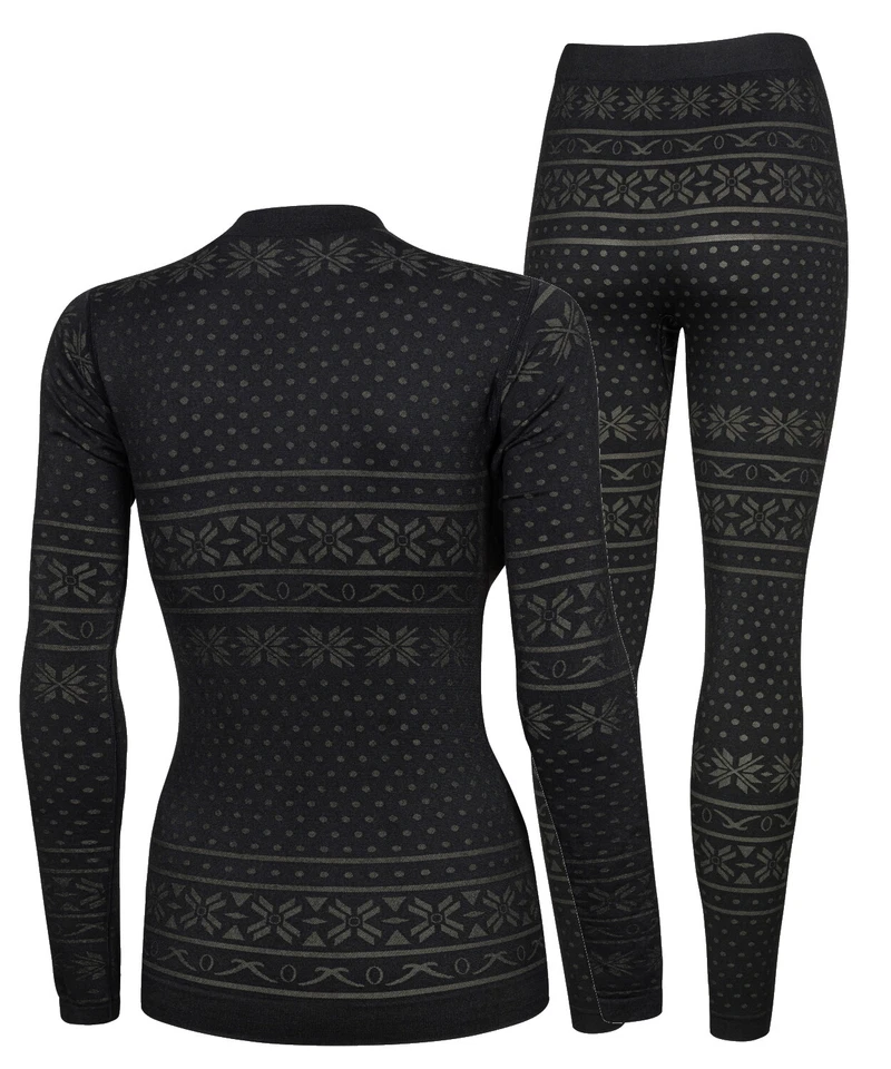 Damen Funktionsunterwäsche SNOWFLAK Thermounterwäsche Skiunterwäsche Unterwäsche - Bild 4 von 4