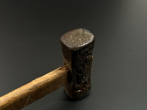 Japanese Vintage iron hammer 1set made by the famous blacksmith / Chisel d52 - Picture 21 of 23
