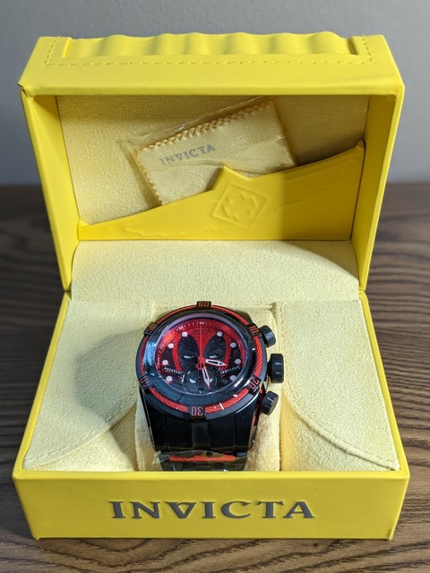 invicta marvel watches deadpool