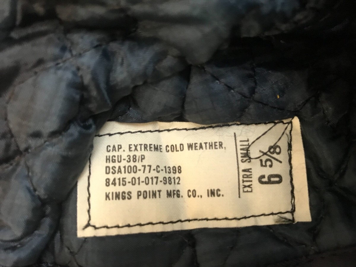 HGU-38/P PILOT CAP EXTREME COLD WEATHER FLYER'S HAT MIL-C-83473