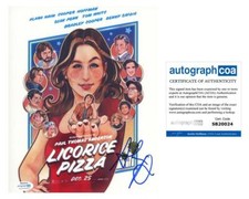 Alana Haim "Licorice Pizza" AUTOGRAPH Signed 8x10 Photo B ACOA