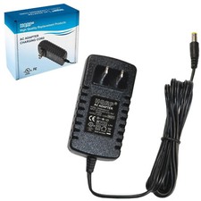 HQRP AC Power Adapter for Casio CTK-481, CTK-483, CTK-491, CTK-511, CTK-551