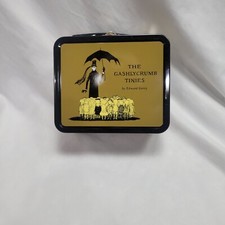 Edward Gorey THE GASHLYCRUMB TINIES Tin Lunch Box 