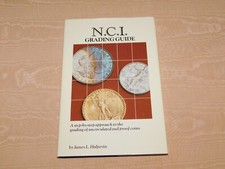 VINTAGE COIN BOOK 1986 N.C.I. GRADING GUIDE by JAMES HALPERIN