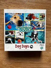 Buffalo Dog Days Underwater Dogs 750 piece puzzle COMPLETE jigsaw