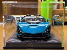 MR Models Lamborghini Sian Fkp 37 Hybrid Roadster Open 2020 Con Vetrina With Showcase 1:18 LAMBO047