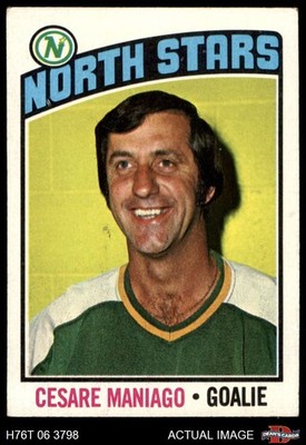 1976 Topps #240 Cesare Maniago North Stars 4 - VG/EX
