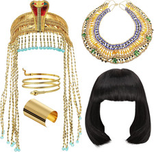 5 Pcs Egyptian Headpiece for Women