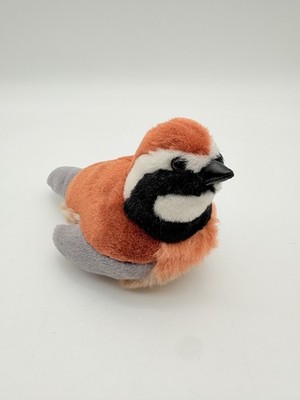 Audubon Birds Northern Bobwhite Quail Plush Toy K&M International NO Sound