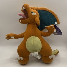 1999 Nintendo Pok mon Charizard Plush Toy Play by Play Vintage With Tags READ