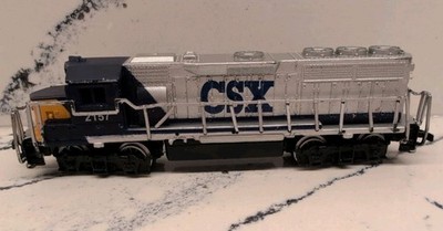 Vintage CSX Railroad Locomotive #2157 Maisto On Track Toy Diesel Train 5'' Long