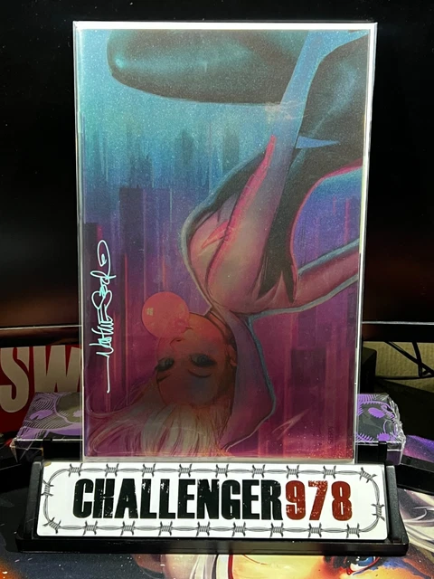 Amazing Spider-Man #37 SZERDY SIGNED FOIL VIRGIN w/ COA - SPIDER-GWEN