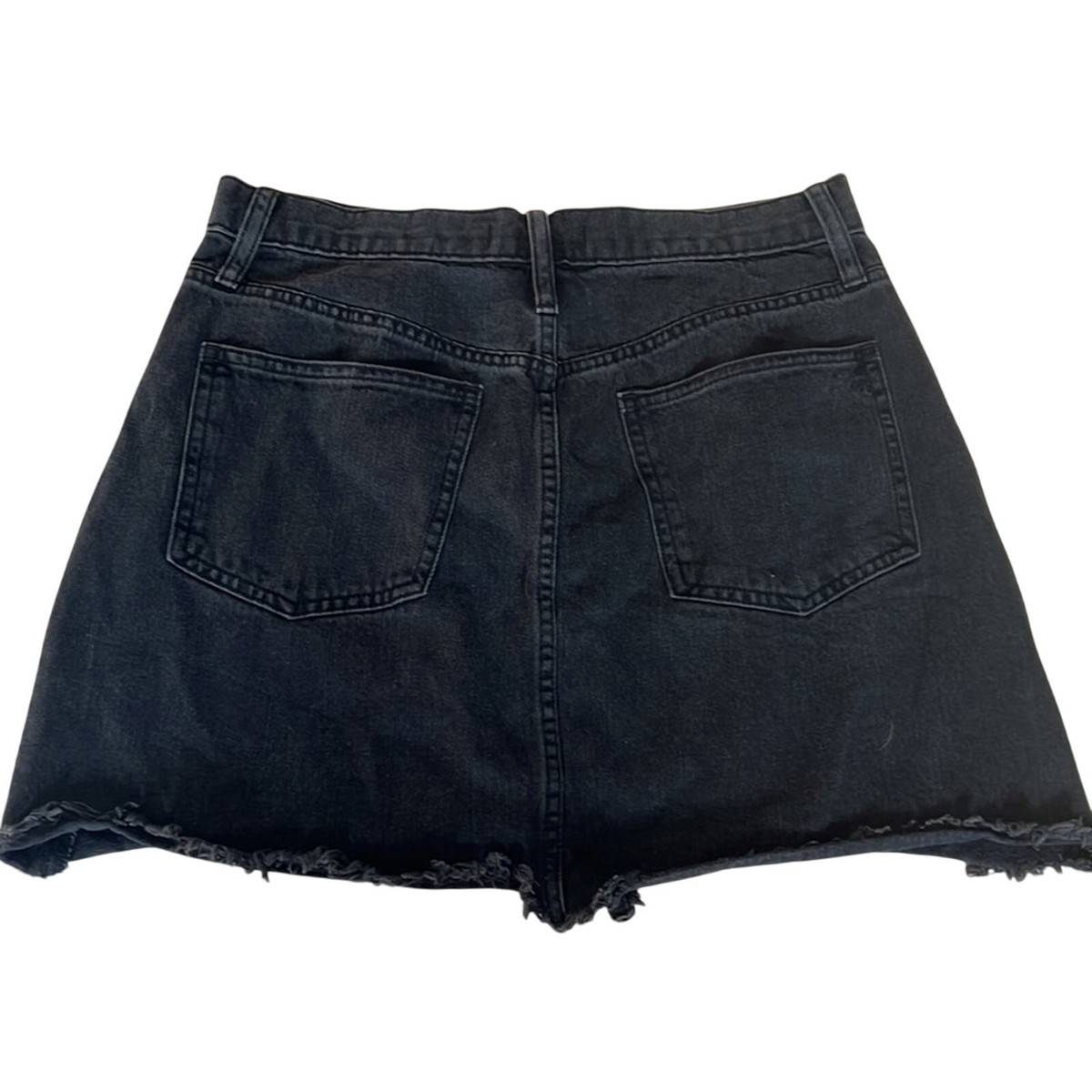 Madewell black denim skirt size 29
