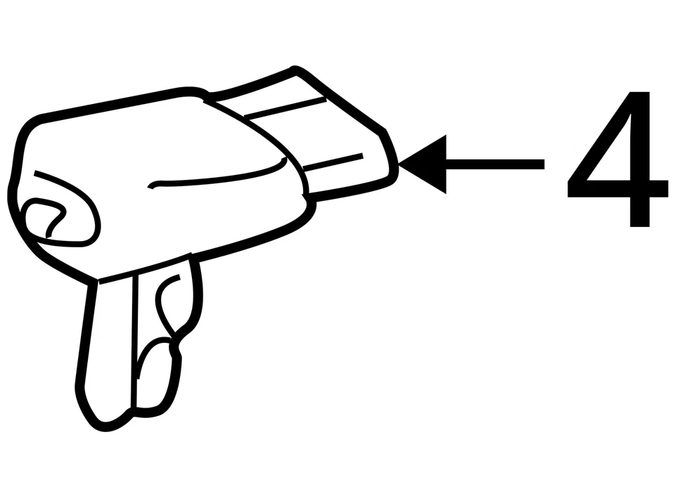 Air Flow Meter 8 Cylinder Fits 00-04 TUNDRA 1798370 Foto 4 de 4