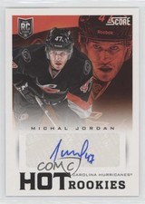 2013-14 Score Hot Rookies Signatures Michal Jordan #600 Auto 0a6
