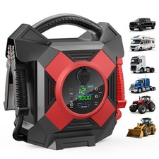 Heavy Duty Truck Jump Starter 30000a Peak 12v Lithium Battery Booster Pack New Heavy Duty Truck Jump Starter 30000a Peak 12v Lithium Battery Booster Pack New