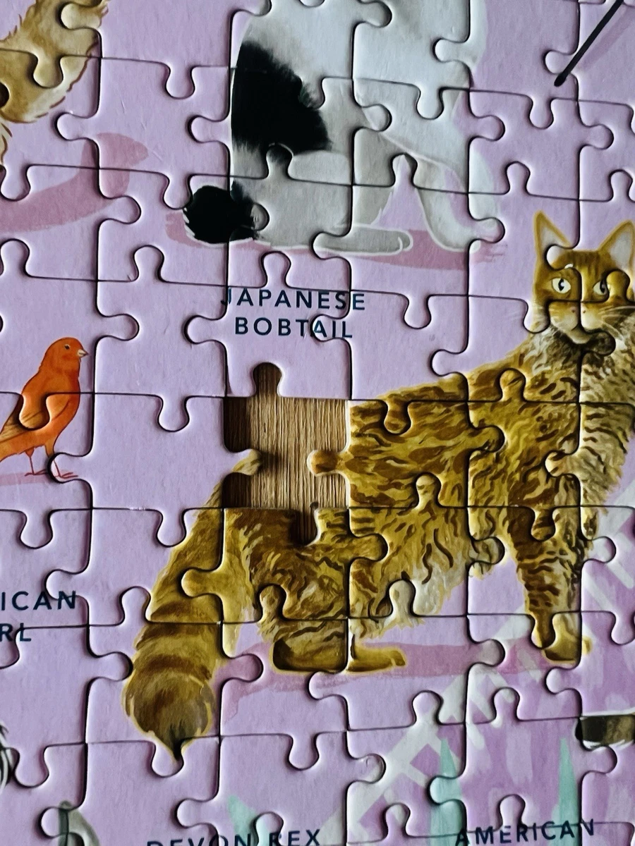 Fancy Felines Puzzle Cats | 1000 pc | Diesel & Dutch | Missing 1 pc