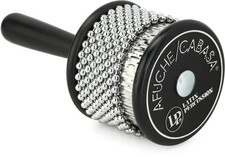 Latin Percussion Afuche/Cabasa Mini - Black Plastic Frame
