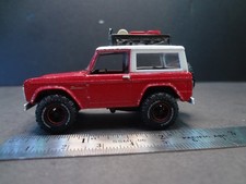 M2 Machines 1966 Ford Bronco W Roof Rack Red - Loose 164