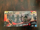 G.I. JOE RETALIATION NINJA DOJO SET 3-PACK BEACHHEAD ROADBLOCK KAMAKURA