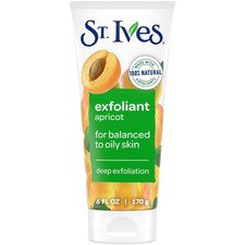 St. Ives Fresh Skin Exfoliating Face Scrub, Apricot Facial Exfoliator 6 oz