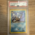 2000 POKEMON ROCKET 1ST ED #8 DARK GYARADOS-HOLO PSA 8