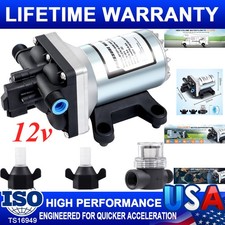 Bomba de agua 4009 12v y filtro giratorio autocebante 55 PSI 3,0 GPM caravana y barco