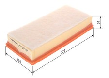 LUFTFILTER FÜR CITROËN C5 III (RD ) - BOSCH 1 457 433 596