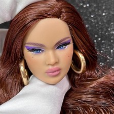 integrity toys OOAK Repaint nadja Fashion Royalty Custom Art Doll Head