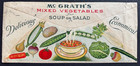 AtoZ. 1929 Airmail NY to ME Amazing Color Ad Cover (See Back) Vegetables — photo 2