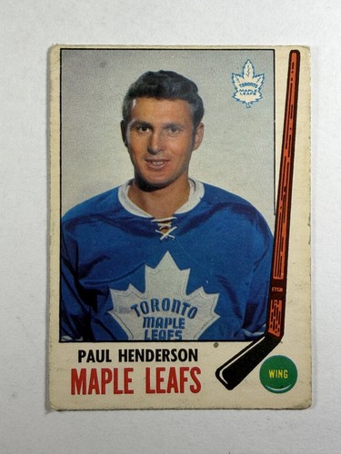 Paul Henderson #47 1969 O-Pee-Chee card