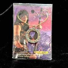1998 Xena Warrior Princess Chakram Pendant Necklace – Creation Entertainment NIP