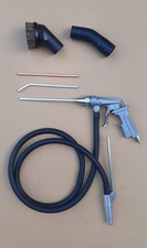 Produktbild - Walnussstrahlen Strahlpistole Set Strahlgerät Nussschalen Walnuss strahlen