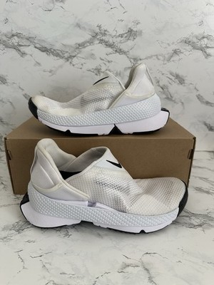 Nike GO FlyEase White Black Athletic Shoes Comfort Work DR5540 Women s Size 6