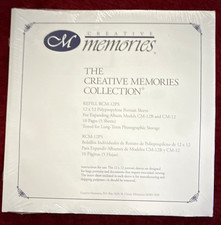 Creative Memories 12x12 Polypropylene Picture Pocket Pages Refill RCM-12PS