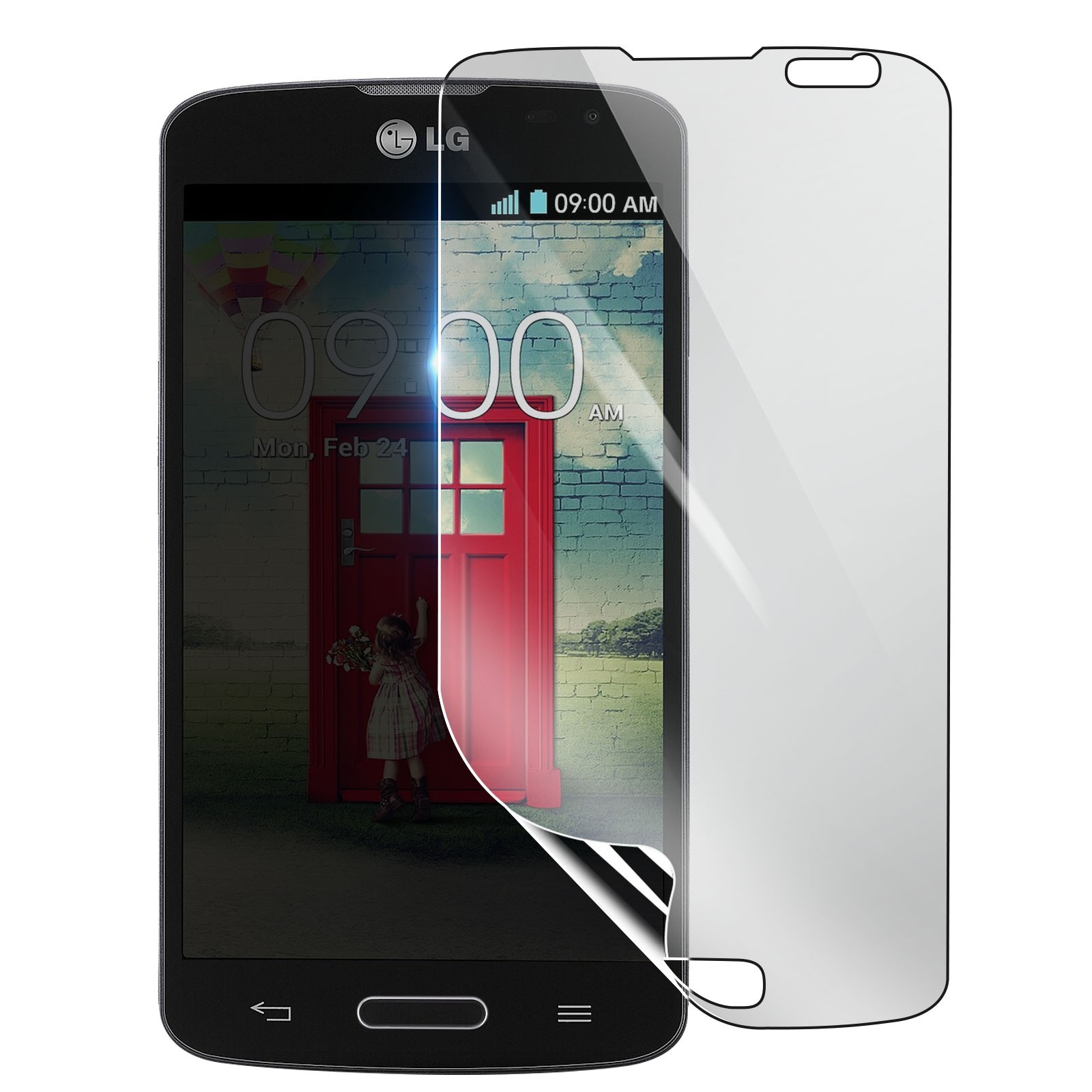 Film hydrogel antichoc 3mk transparent protection ecran LG F70 film souple