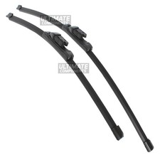 Front Windscreen Aero Wiper Blades Set Pair For BMW X7 G07 2019-> Exact Fit