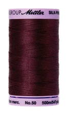 Beet Red 0111 | Silk-Finish Cotton 50wt - #9104 (500M / 547Y Spool) | Mettler