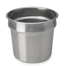 Vollrath 78184 Satin Finish Stainless Steel 7.25 Quart Inset