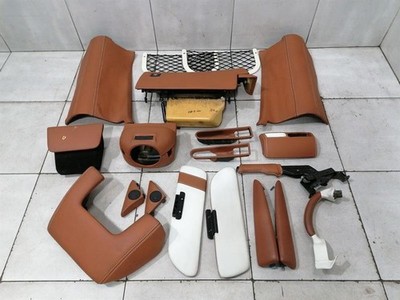 FERRARI 360 F131  Glovebox 65078900 BROWN LEATHER SET  Handschuhfach LHD
