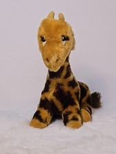 Vintage 1983 Dakin 10" Giraffe Brown And Tan Spots Stuffed Animal Plush